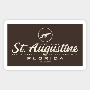 St Augustine Florida - Oldest City Sticker